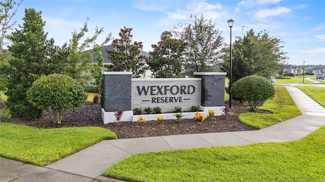 2149 Raglan Cir, Ormond Beach, FL 32174 - community sign featuring a lawn