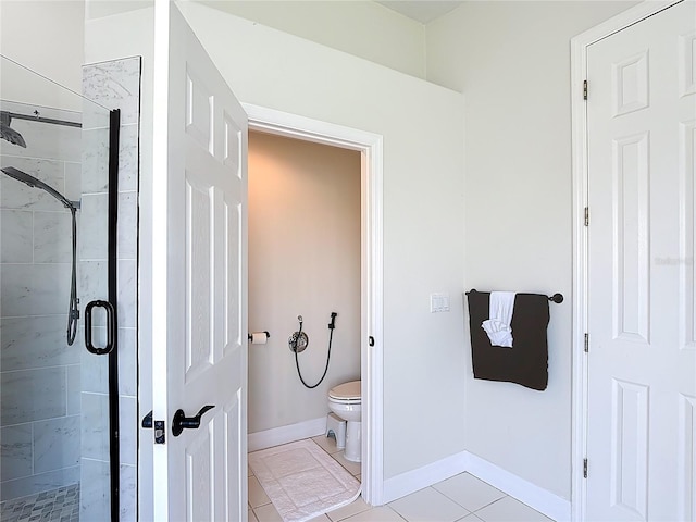 2460 The Oaks Blvd, Kissimmee, FL 34746 - bathroom with a shower stall and tile patterned floors