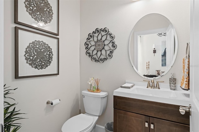 2338 Clemblue Rd, Clermont, FL 34715 - half bath featuring toilet and vanity