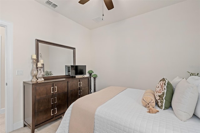 2338 Clemblue Rd, Clermont, FL 34715 - bedroom featuring baseboards and ceiling fan
