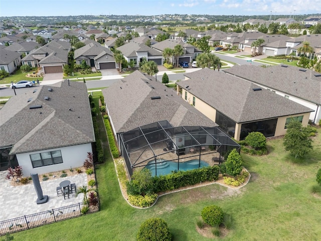 2338 Clemblue Rd, Clermont, FL 34715 - aerial view of residential area featuring a pool