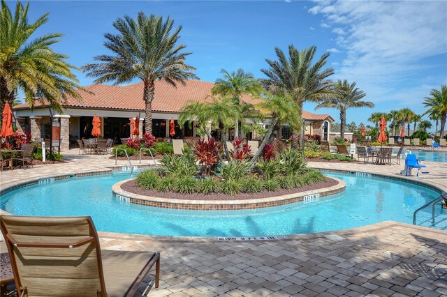 2338 Clemblue Rd, Clermont, FL 34715 - community pool featuring a patio area