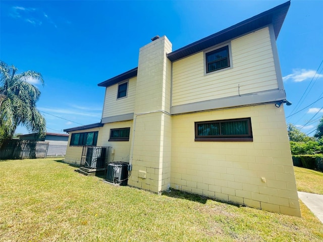 1980 Williams Manor Ave, Orlando, FL 32811 - rear view of house featuring a chimney