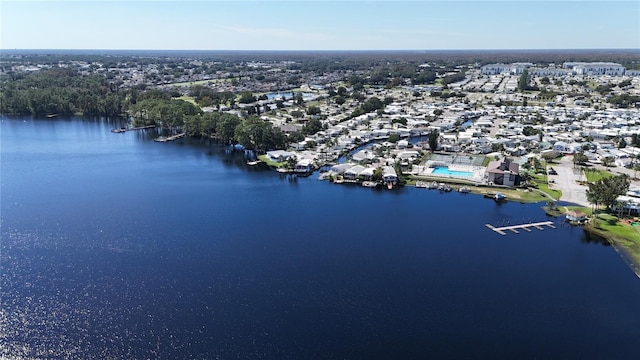 1041 Jaybee Ave, Davenport, FL 33897 - aerial perspective of suburban area featuring a large body of water