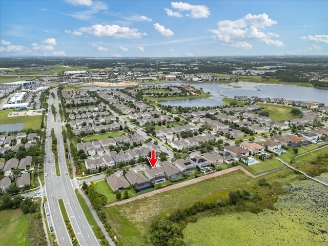 15264 Shonan Gold Dr, Winter Garden, FL 34787 - aerial view of property's location with a nearby body of water and nearby suburban area