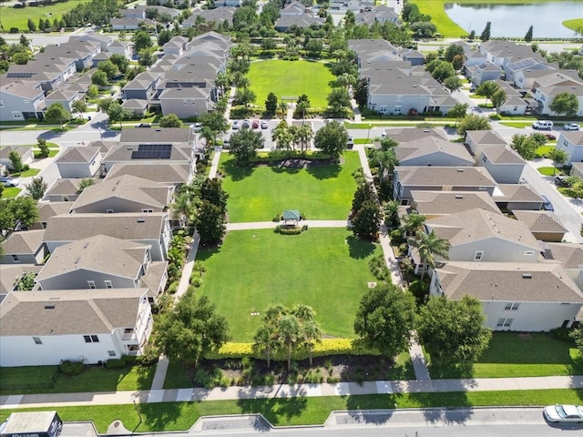 15264 Shonan Gold Dr, Winter Garden, FL 34787 - aerial view of residential area featuring a large body of water