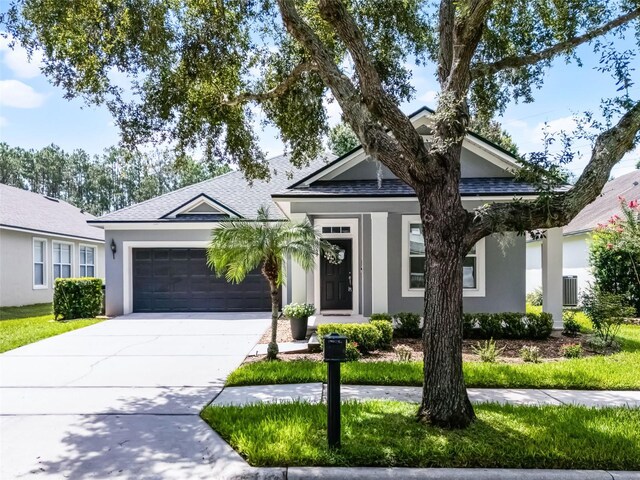 6539 Chagford Ln, Windermere, FL 34786 - single story home featuring stucco siding, a garage, roof with shingles, and concrete driveway