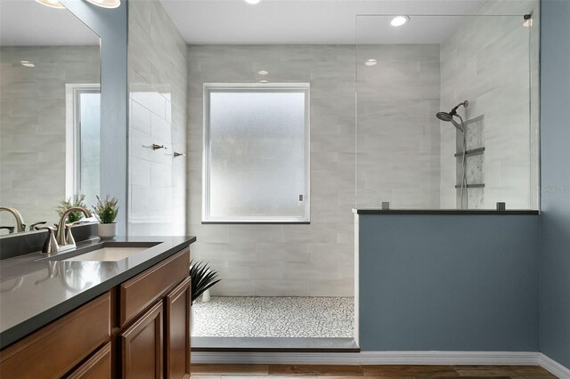 6539 Chagford Ln, Windermere, FL 34786 - bathroom with vanity and a walk in shower