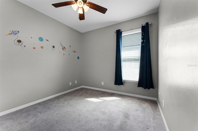 6539 Chagford Ln, Windermere, FL 34786 - carpeted spare room with ceiling fan and baseboards