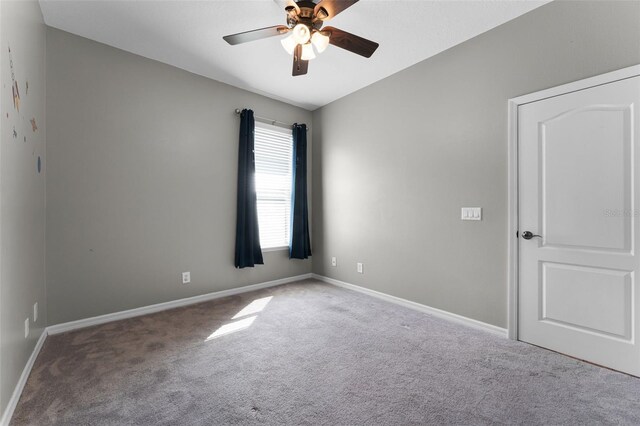6539 Chagford Ln, Windermere, FL 34786 - carpeted empty room with a ceiling fan and baseboards