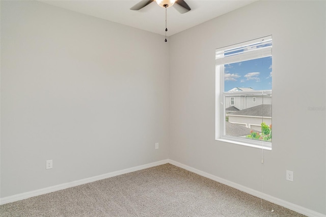 11307 Grand Park Ave, Riverview, FL 33578 - empty room featuring carpet flooring and ceiling fan