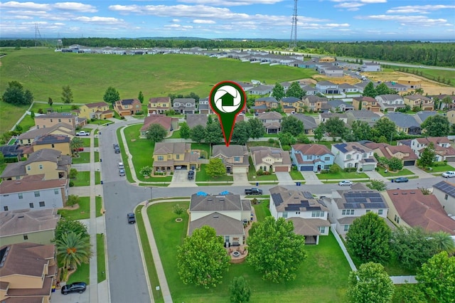 1005 Thunderhead Ln, Minneola, FL 34715 - aerial perspective of suburban area