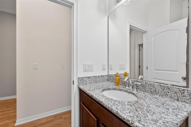 1559 Bayfront Park Aly, Winter Garden, FL 34787 - bathroom with vanity and wood finished floors