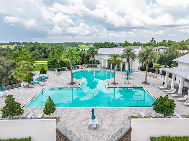 1559 Bayfront Park Aly, Winter Garden, FL 34787 - community pool featuring a patio area