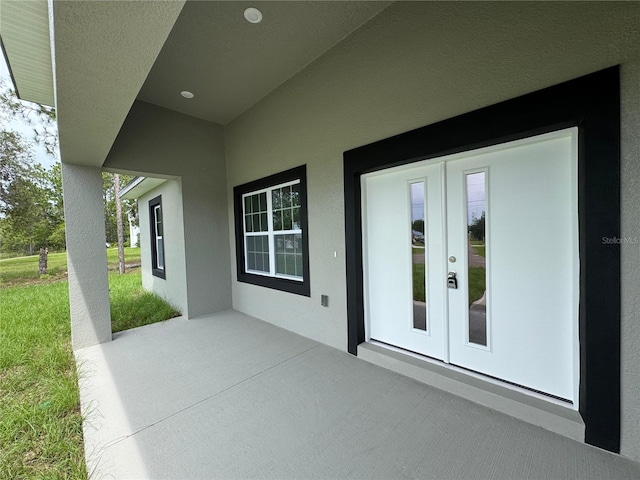 2011 W Tacoma Dr, Citrus Springs, FL 34434 - view of patio with french doors