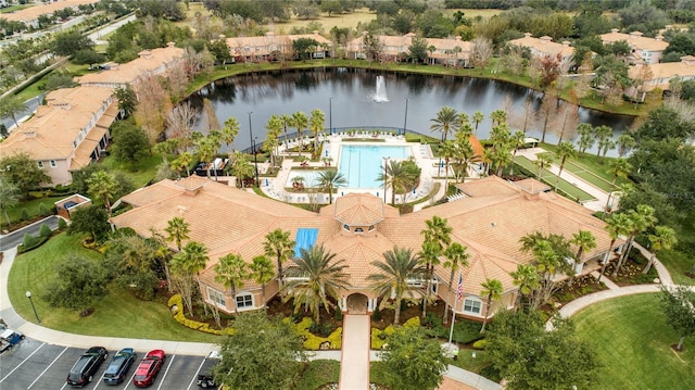 8362 Bella Tierra Ct Unit 10146, Davenport, FL 33896 - bird's eye view of a pool and a large body of water