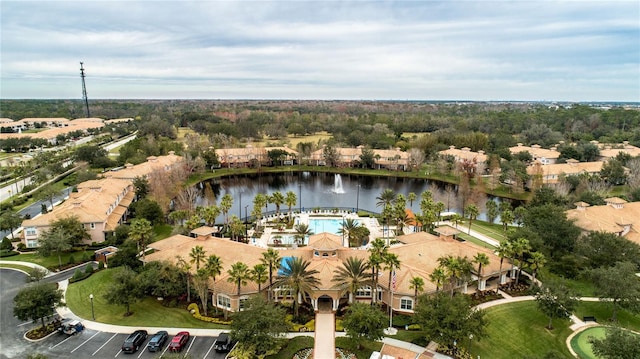 8362 Bella Tierra Ct Unit 10146, Davenport, FL 33896 - aerial view of property's location featuring a nearby body of water and a pool
