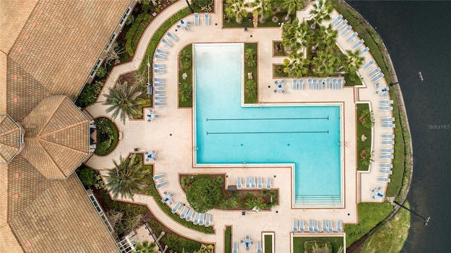8362 Bella Tierra Ct Unit 10146, Davenport, FL 33896 - bird's eye view of a pool area