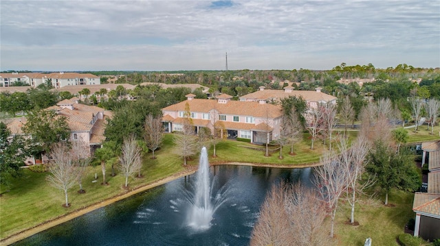 8362 Bella Tierra Ct Unit 10146, Davenport, FL 33896 - aerial view of property and surrounding area featuring a nearby body of water and nearby suburban area