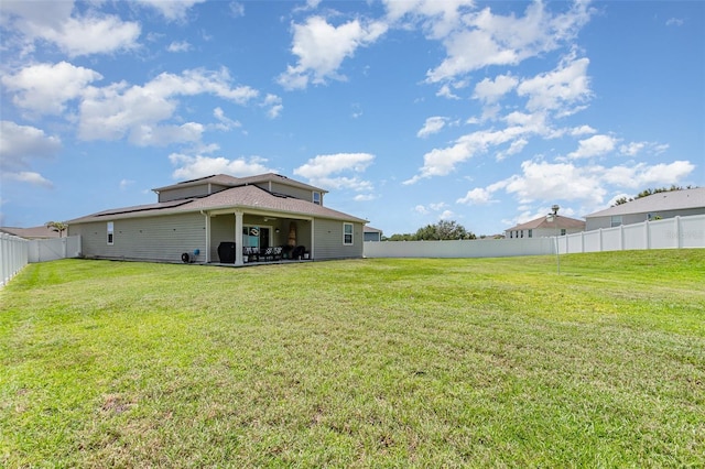 4828 Magnetite Loop, Mount Dora, FL 32757 - back of house with a patio area and a fenced backyard