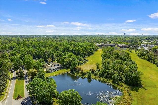 408 Summit Ridge Pl Unit 210, Longwood, FL 32779 - aerial view of a large body of water and a heavily wooded area