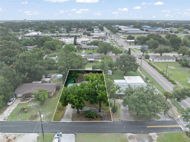 575 Ave M SE, Winter Haven, FL 33880 - aerial view of property and surrounding area with property boundaries highlighted