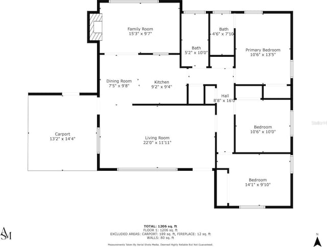 575 Ave M SE, Winter Haven, FL 33880 - view of home floor plan