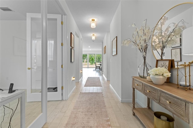 17571 Saw Palmeto Ave, Clermont, FL 34714 - hall with light wood-style flooring