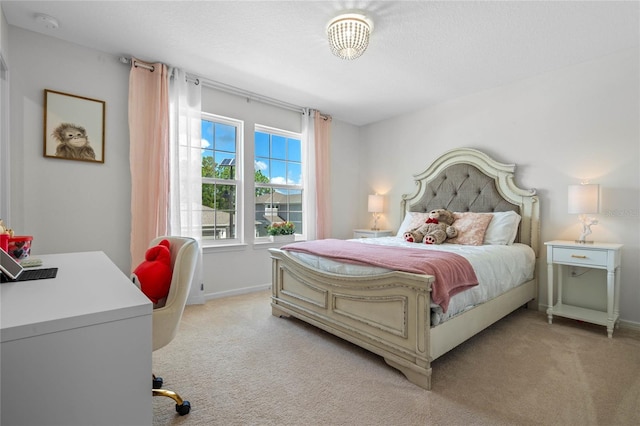 17571 Saw Palmeto Ave, Clermont, FL 34714 - bedroom featuring light colored carpet and an office area