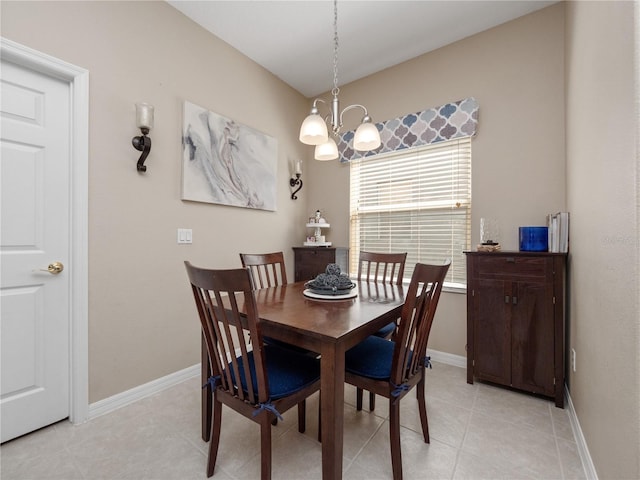 2454 Black Lake Blvd, Winter Garden, FL 34787 - dining area featuring a chandelier and light tile patterned floors