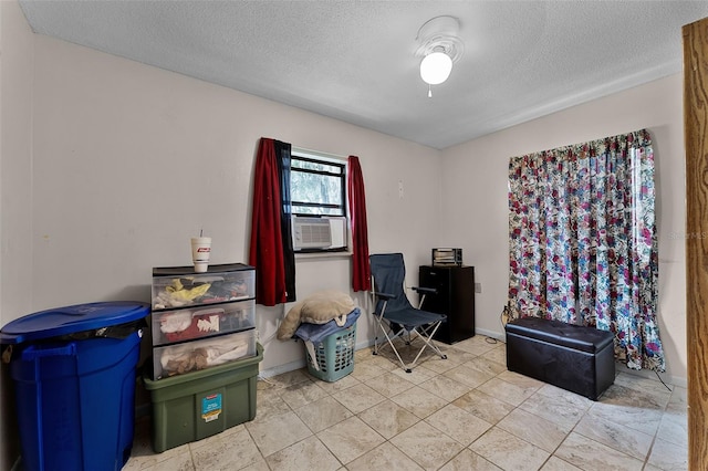 770 W Webster Ave, Winter Park, FL 32789 - tiled office space with a textured ceiling and cooling unit
