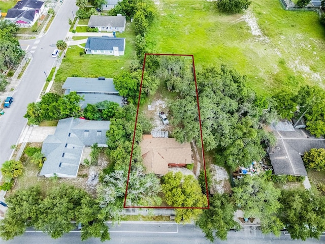 770 W Webster Ave, Winter Park, FL 32789 - aerial view of residential area with property boundaries highlighted