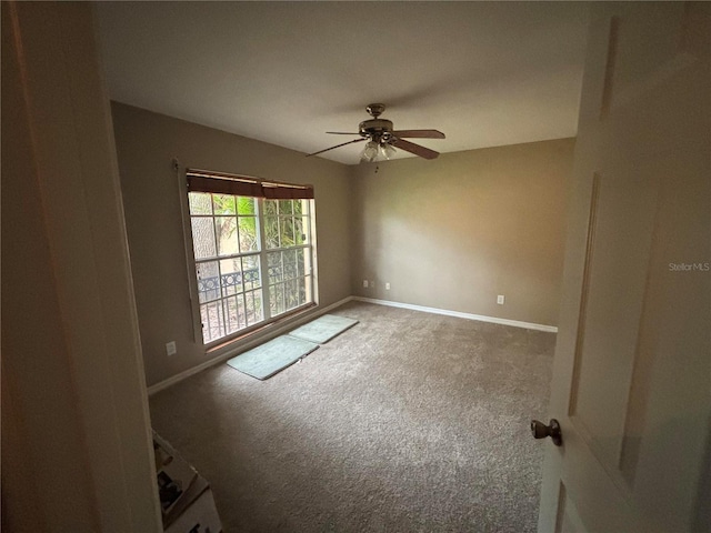 131 49th Ct E, Palmetto, FL 34221 - carpeted spare room featuring baseboards and ceiling fan
