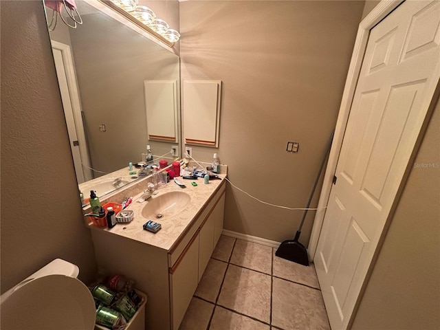 131 49th Ct E, Palmetto, FL 34221 - bathroom featuring vanity and tile patterned flooring