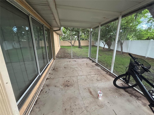 131 49th Ct E, Palmetto, FL 34221 - view of unfurnished sunroom