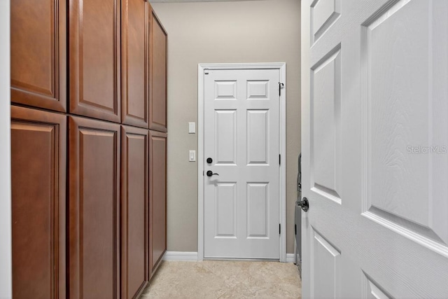 30120 Hackney Loop, Mount Dora, FL 32757 - doorway to outside with baseboards
