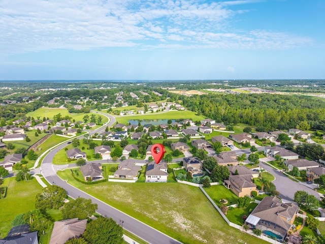 30120 Hackney Loop, Mount Dora, FL 32757 - aerial overview of property's location featuring nearby suburban area