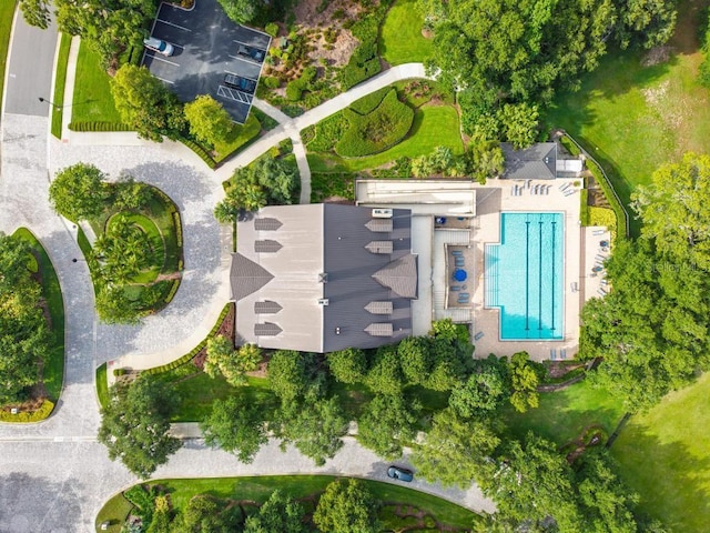 30120 Hackney Loop, Mount Dora, FL 32757 - aerial view of a pool