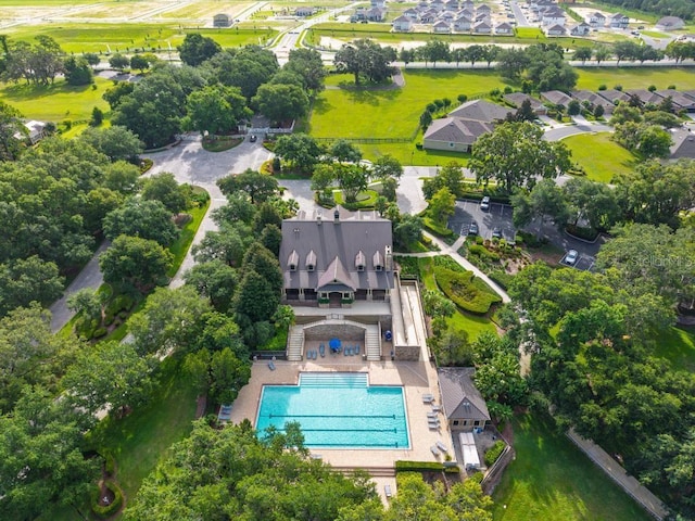 30120 Hackney Loop, Mount Dora, FL 32757 - drone / aerial view of a pool area