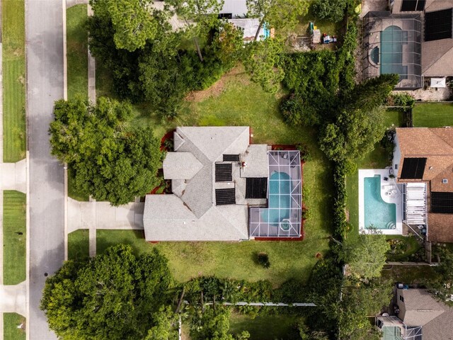 5949 Broken Bow Ln, Port Orange, FL 32127 - aerial view of a pool