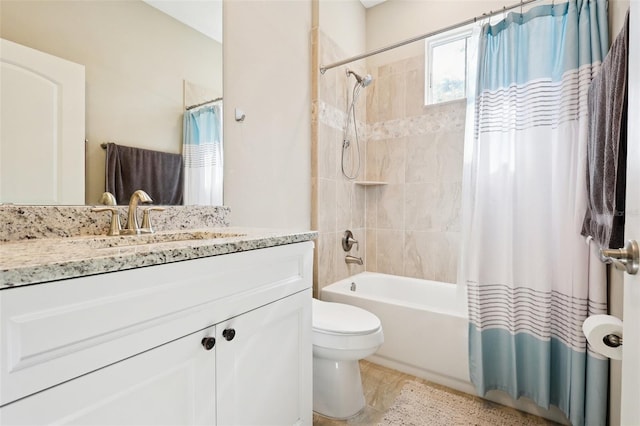 430 Baker Ave, Lake Helen, FL 32744 - bathroom with vanity and shower / tub combo with curtain