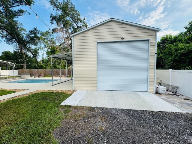430 Baker Ave, Lake Helen, FL 32744 - detached garage with driveway