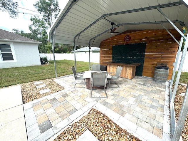 430 Baker Ave, Lake Helen, FL 32744 - view of patio featuring outdoor dining space