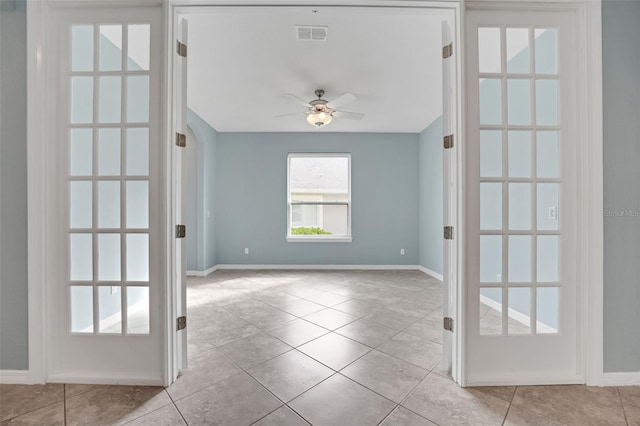 7540 Bishop Square Dr, Winter Garden, FL 34787 - unfurnished room featuring ceiling fan and light tile patterned floors