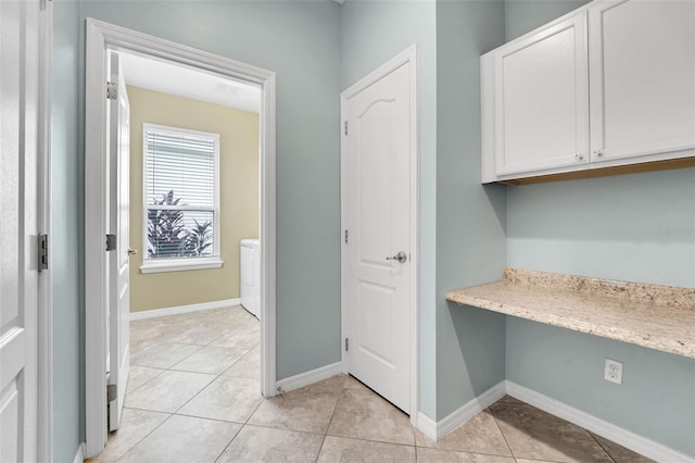 7540 Bishop Square Dr, Winter Garden, FL 34787 - interior space featuring light tile patterned floors and washer / clothes dryer