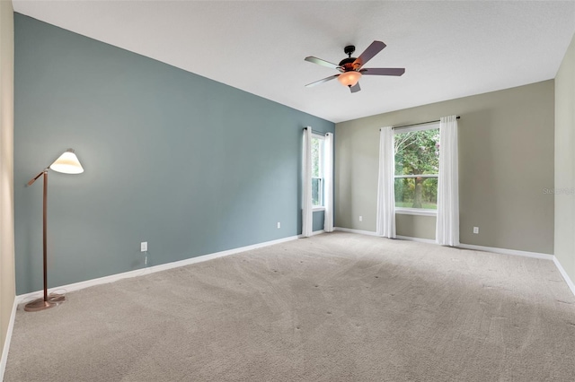 7540 Bishop Square Dr, Winter Garden, FL 34787 - spare room featuring a ceiling fan and carpet