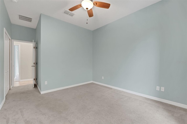 7540 Bishop Square Dr, Winter Garden, FL 34787 - carpeted empty room with a ceiling fan and baseboards