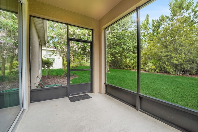 7540 Bishop Square Dr, Winter Garden, FL 34787 - view of unfurnished sunroom