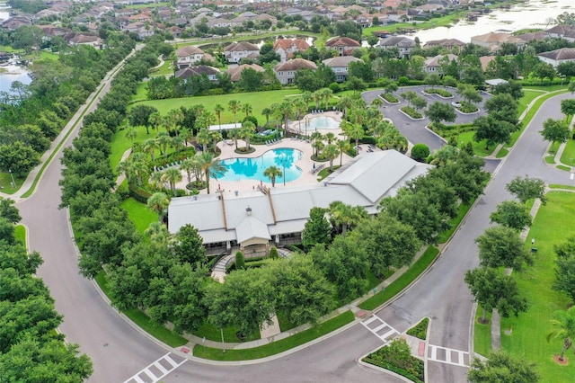 7540 Bishop Square Dr, Winter Garden, FL 34787 - drone / aerial view of a pool area
