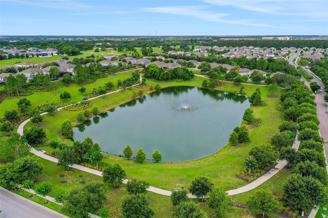 7540 Bishop Square Dr, Winter Garden, FL 34787 - aerial perspective of suburban area with a nearby body of water
